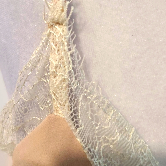 Aritzia Babaton Blush Pink Slip On Midi Dress with Lace Trim - Picture 5 of 7